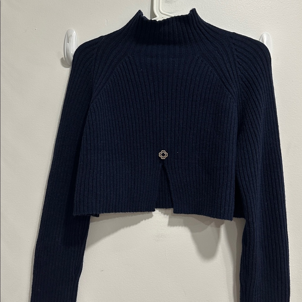 Maje NWT size 34 Crop Sweater - Picture 8 of 9